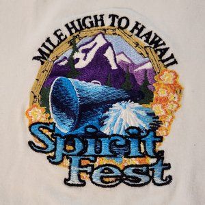 Mile High to Hawaii Spirit Fest - T-Shirt - Adult Large - Stitched Artwork